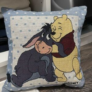 VINTAGE Eeyore and Winnie The Pooh Pillow